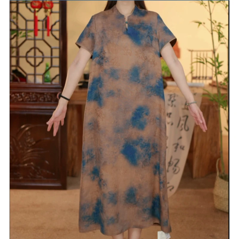 潘新中式风重磅 连衣裙2310373