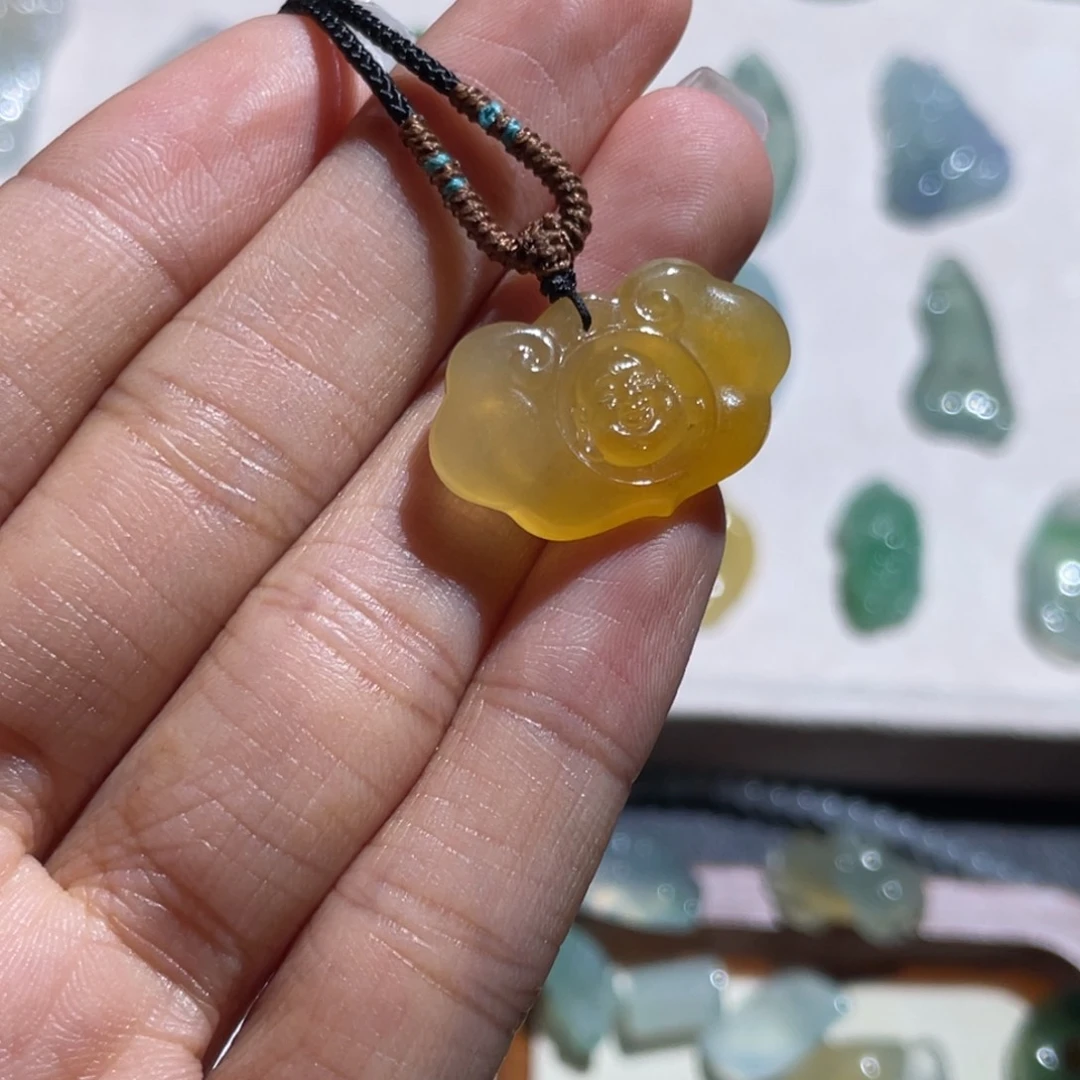 吊坠(不含链)未镶嵌翡翠如意佛