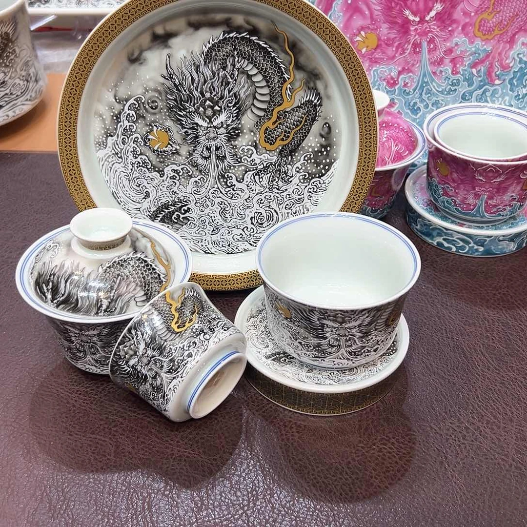 盖碗景德镇陶瓷艺术