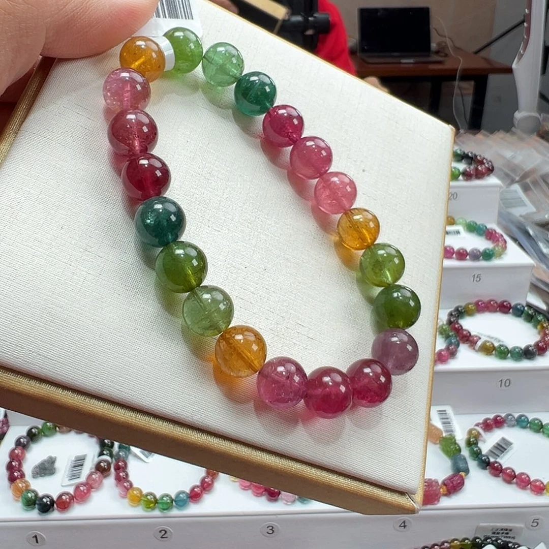 未镶嵌碧玺手串9mmmmmmmmm