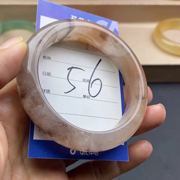 石英质玉未镶嵌手镯
