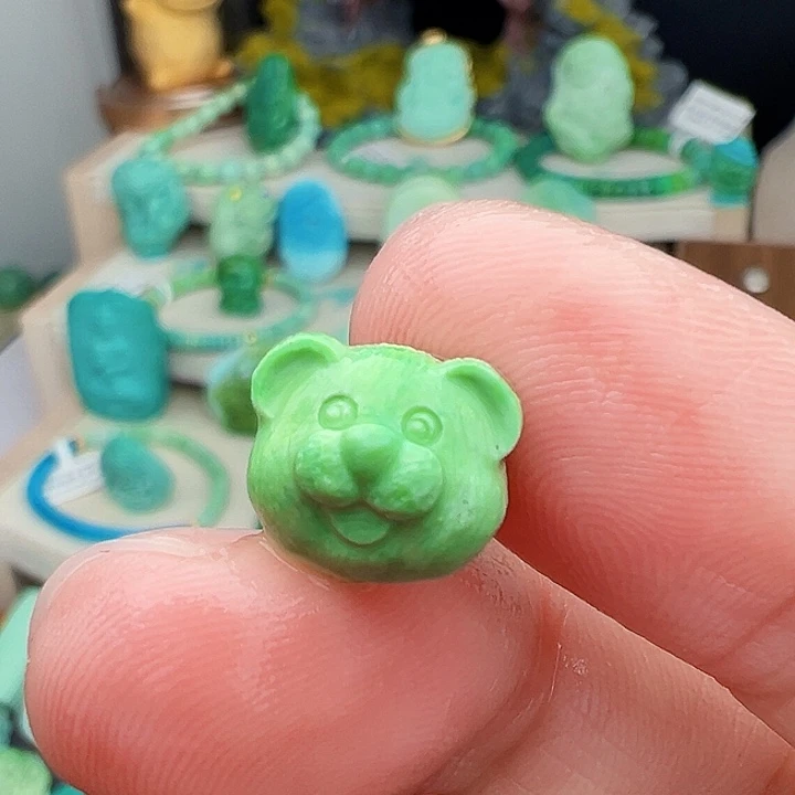 绿松石未镶嵌主播万珍