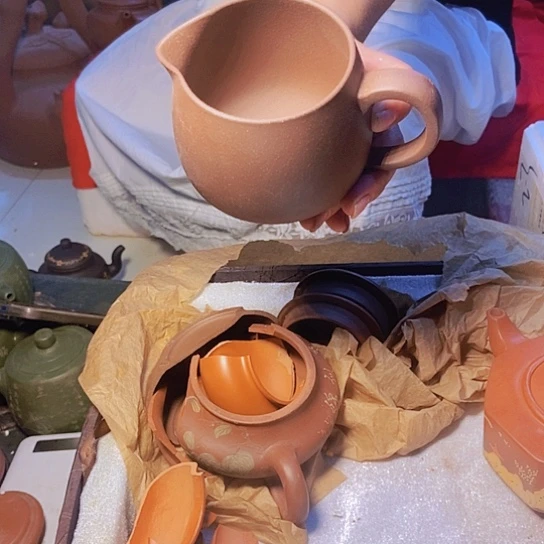 全手工紫砂壶手工制作
