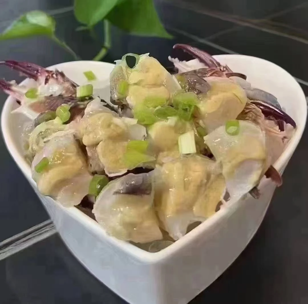 [哈姑姑]舟山特产生呛蟹股小娘蟹块梭子蟹腌制蟹块