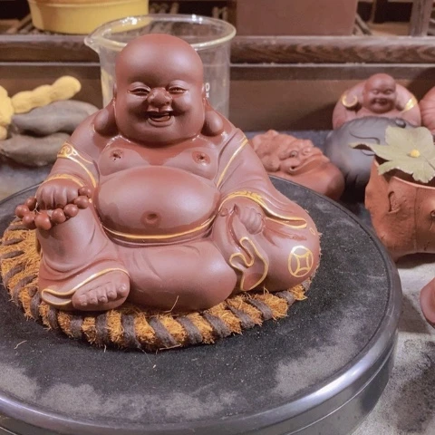 紫砂茶宠吉祥和佛气