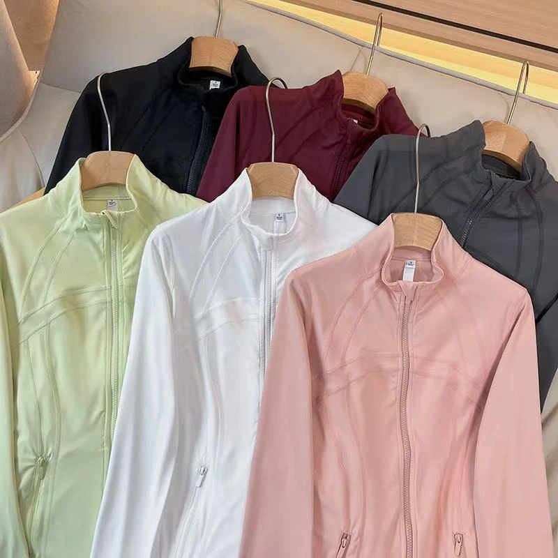 乐萌！ 柠檬 Define jacket 速干晾感瑜伽女士运动防晒外套