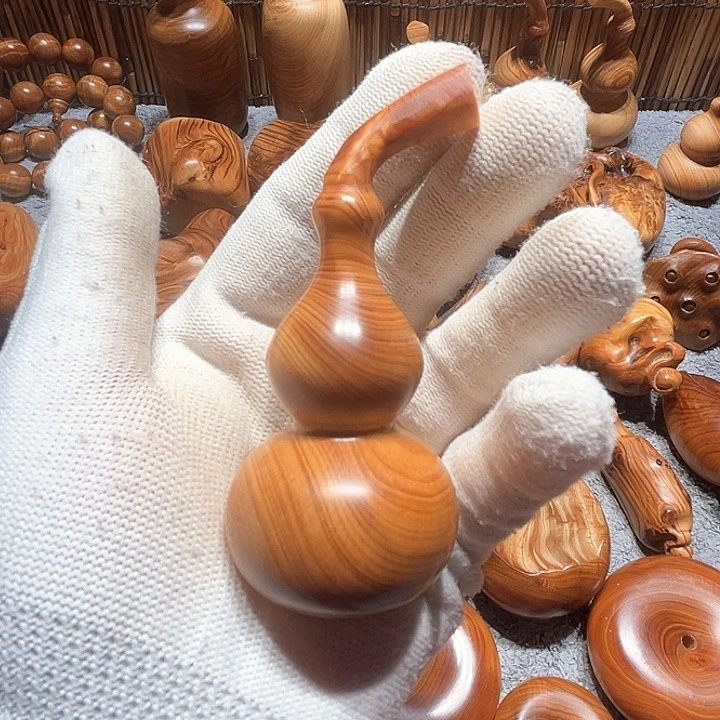 柏木（崖柏）记*太行崖柏手工葫芦