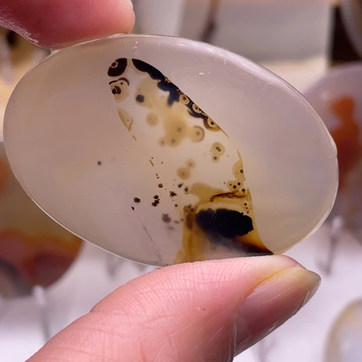 玛瑙/玉髓未镶嵌吊坠(不含链)