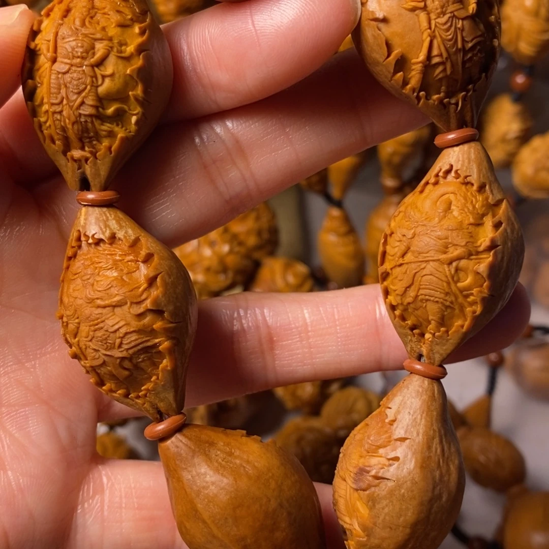 龙***）手串/手链橄榄核关公