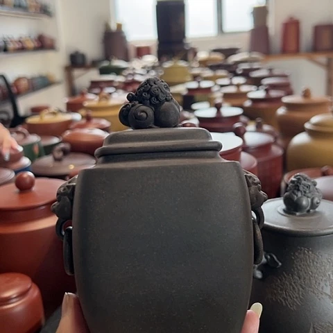 【闪购商品】紫砂茶叶罐