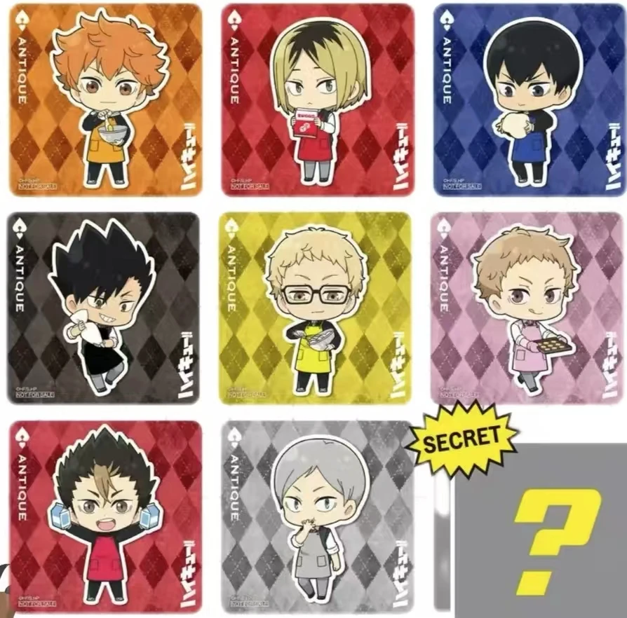 《红豆尼》排球少年 面包店联名 贴纸 盲盒 默认代拆