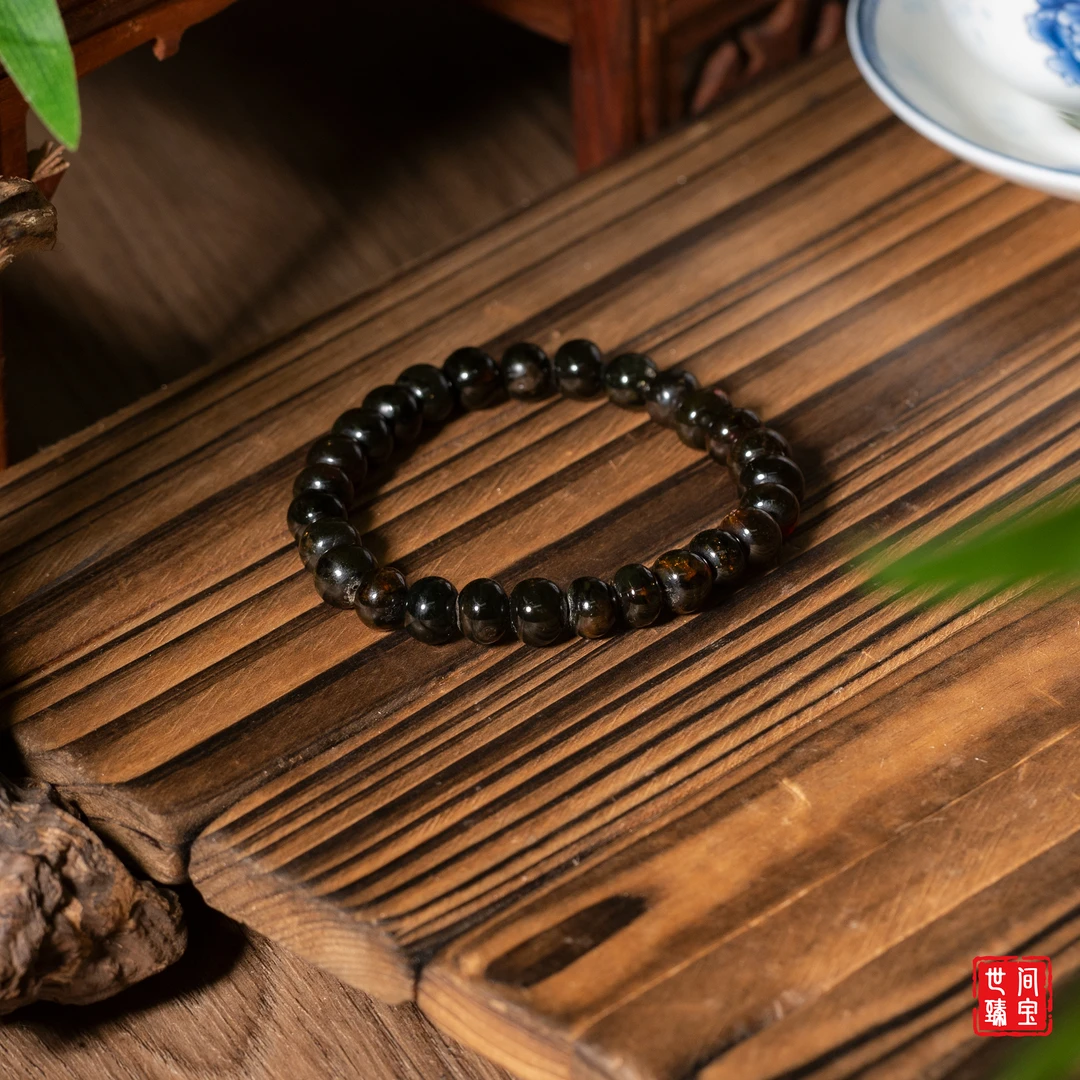 世间臻宝-抚顺翳王手串/8mm/多样性发/P2878