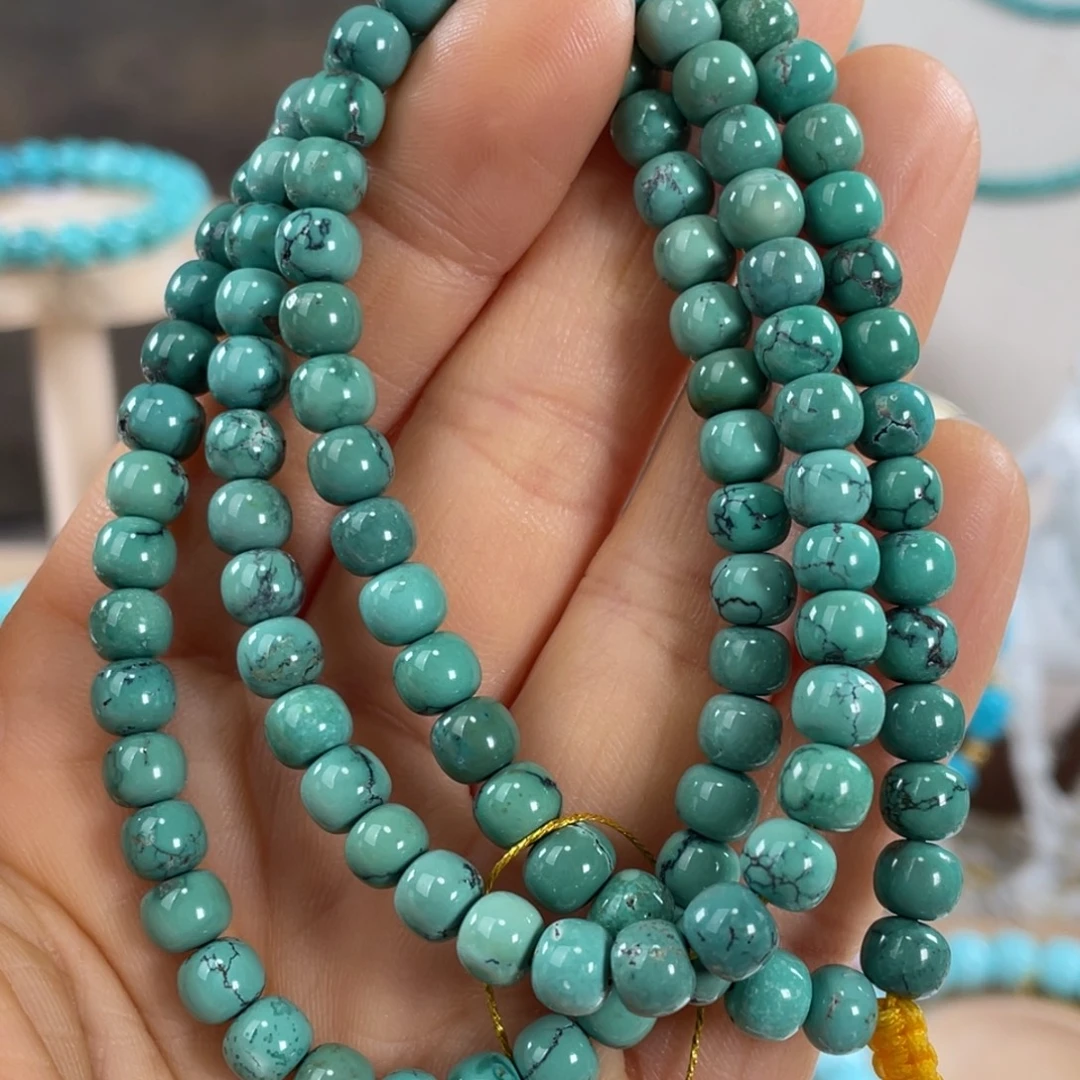 绿松石未镶嵌套链