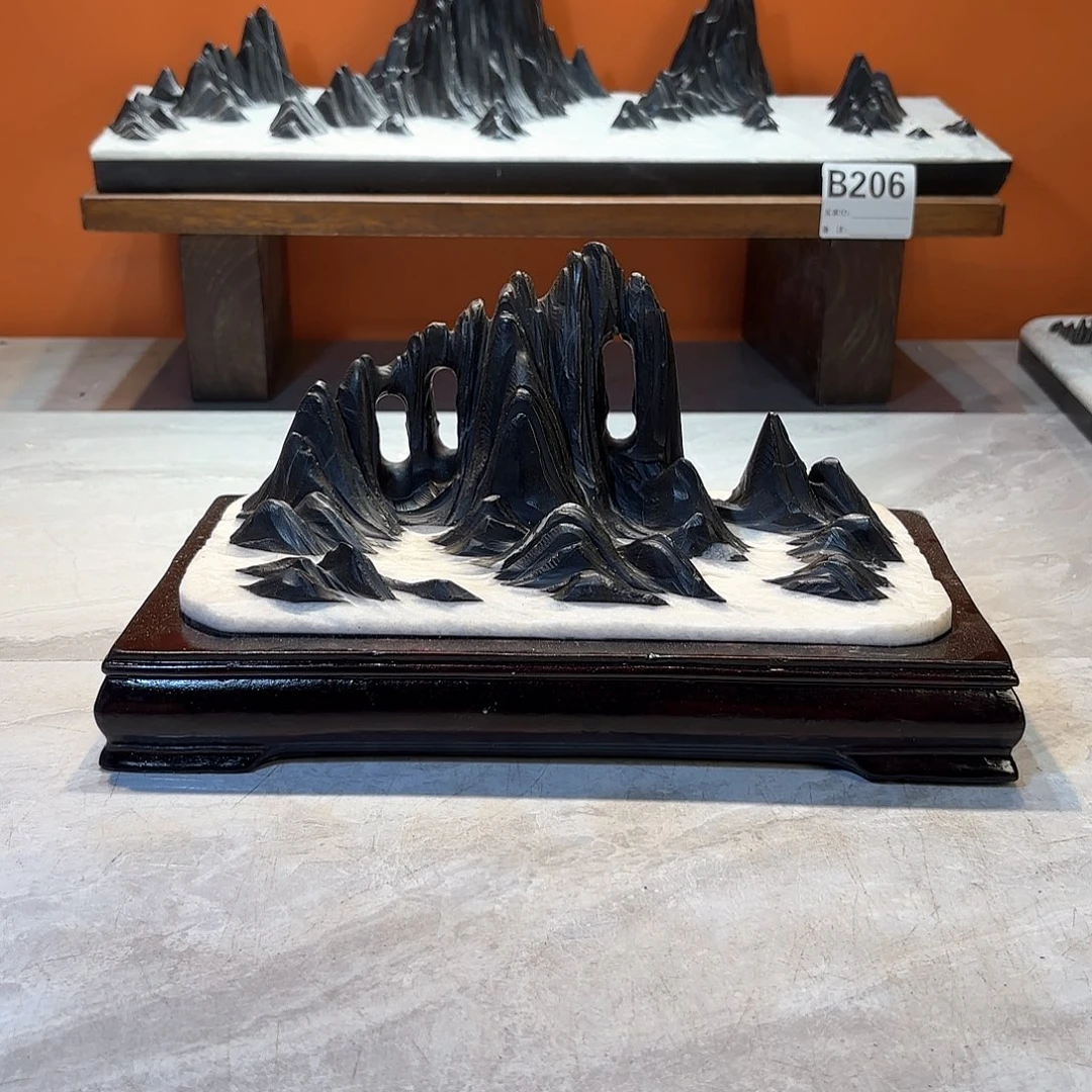 摆件傻*灵璧石奇石摆件