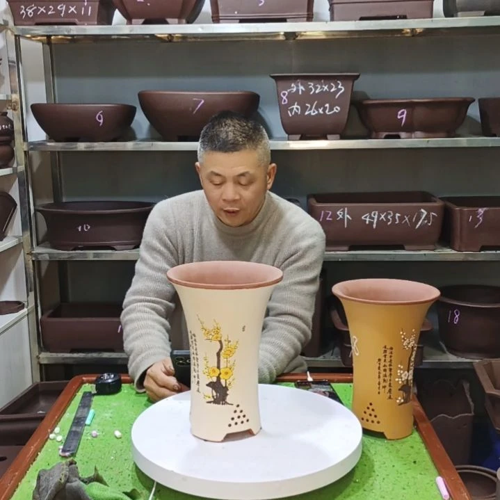 宜兴紫砂花盆花盆花盆花盆