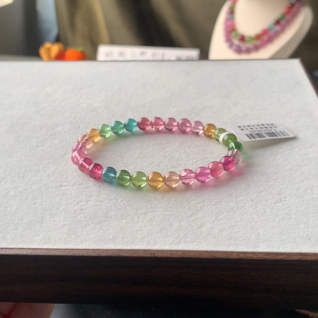 未镶嵌手链碧玺碧玺