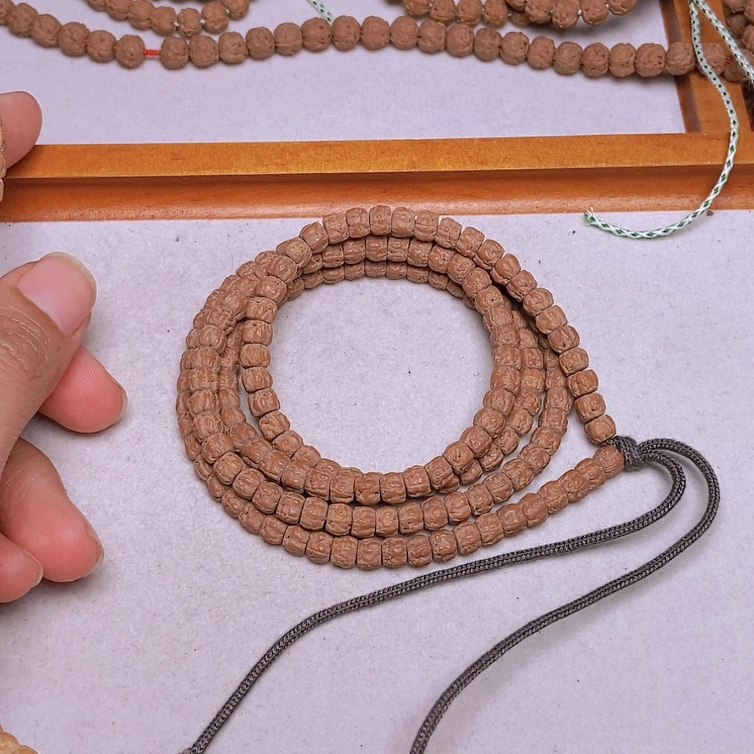 哥***了金刚菩提吊坠龙切108