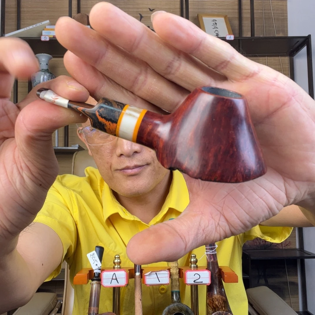 吴***龍石楠木意大利进口石楠木烟斗