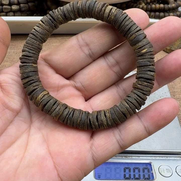 洋***～沉香手串乌身手串13克加