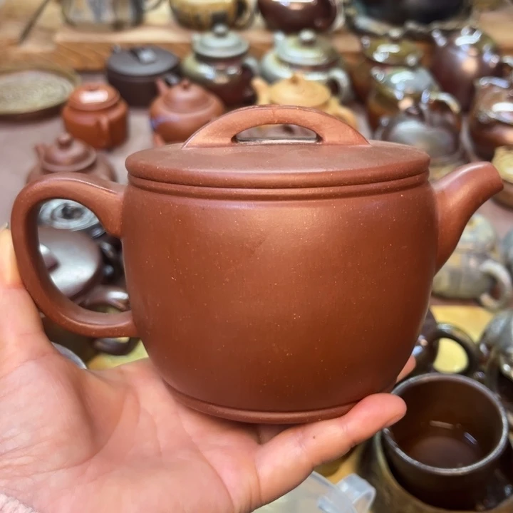 茶壶紫砂宜兴紫砂原矿泥料450