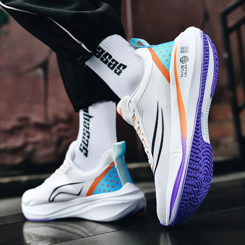 赤兔6pro飞电跑步鞋超轻减震竞速碳板跑鞋学生中考体育专用运动鞋