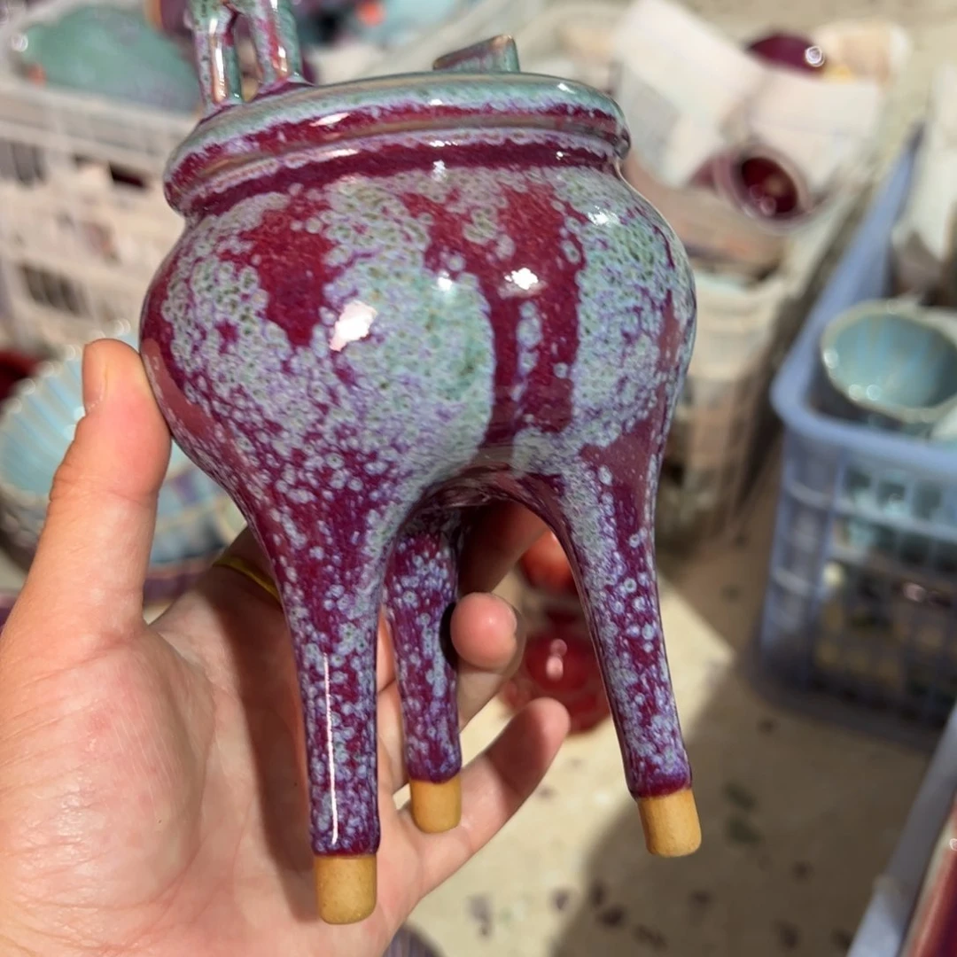 摆件郑家钧窑摆件