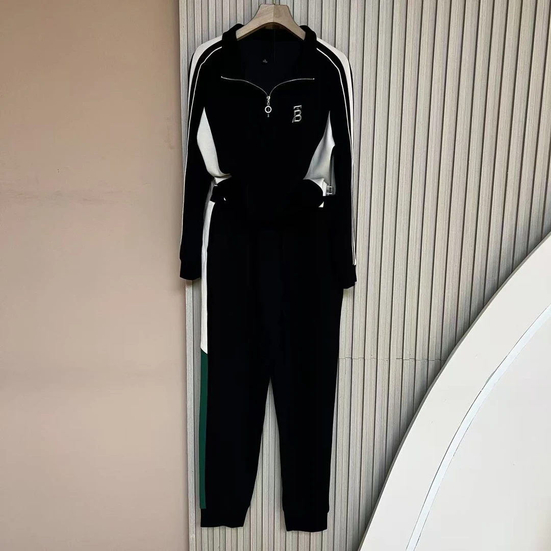 新品女装显瘦百搭韩版时尚休闲运动套装642