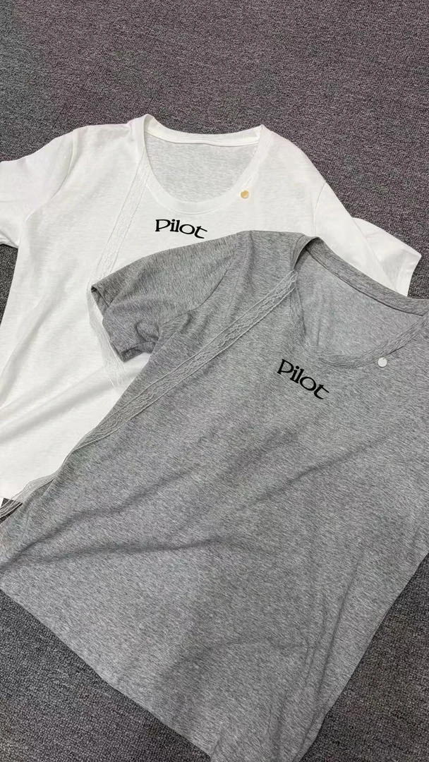 2025【蕾蕾家】夏季时尚洋气休闲百搭极简韩系圆领短袖T恤