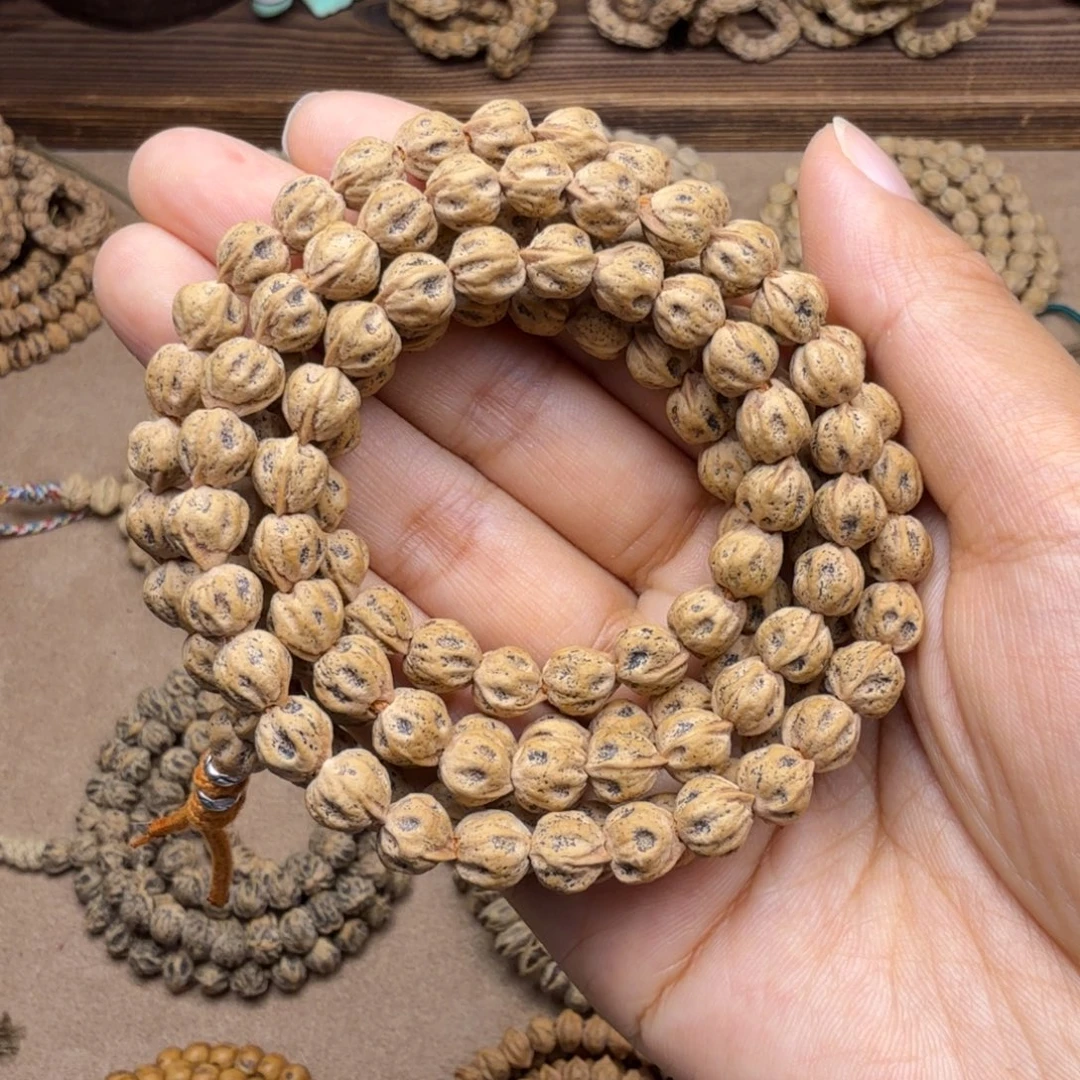 柏香籽/百香籽吊坠热振 原装莲花万鬼