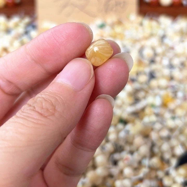 裸石蜜蜡未镶嵌9.9mm一个
