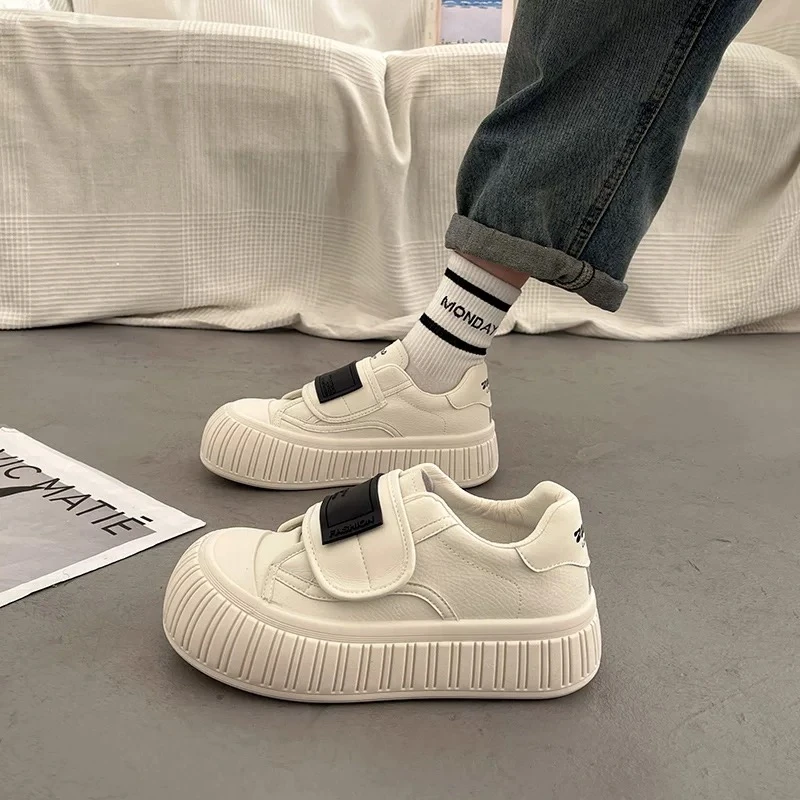 秋冬新款OuShiYuan/欧诗媛女生休闲百搭小白鞋板鞋MA10