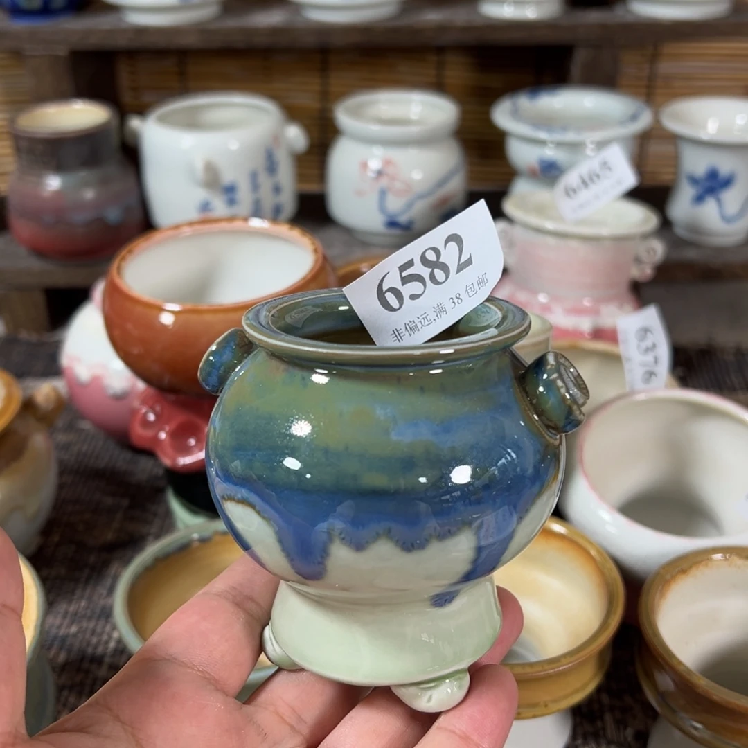 口4高7 景德镇手工花盆