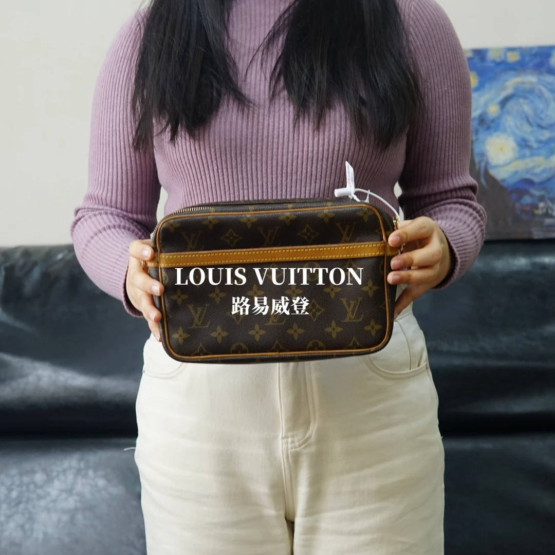 95新 LouisVuitton/路易威登 LV/老花相机包/kh12619066/9066