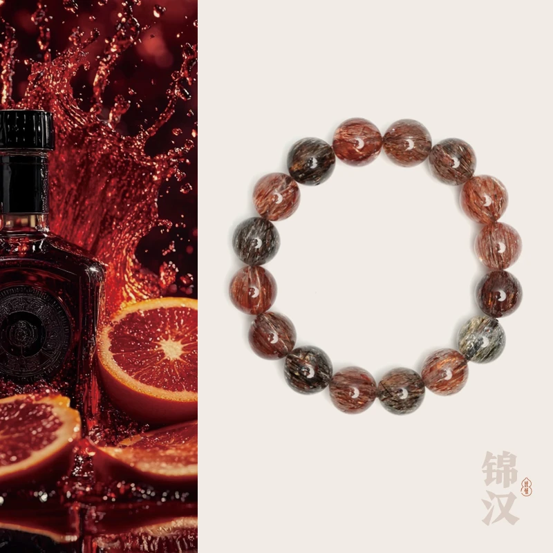 「波尔多」锦汉美学珠宝 水晶手串 10m 25384