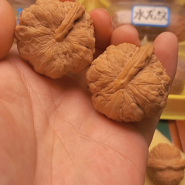 文玩核桃把件40蛤蟆头一帆风顺