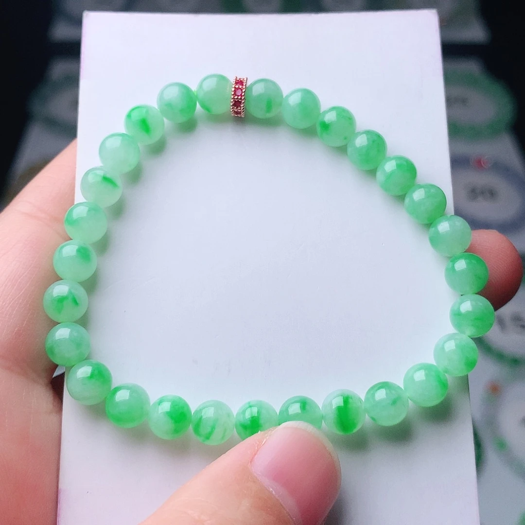 翡翠未镶嵌手链翡翠