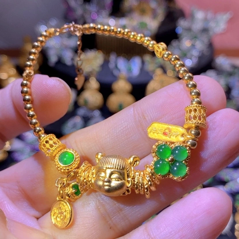 【闪购商品】银S925镶嵌挂件翡翠