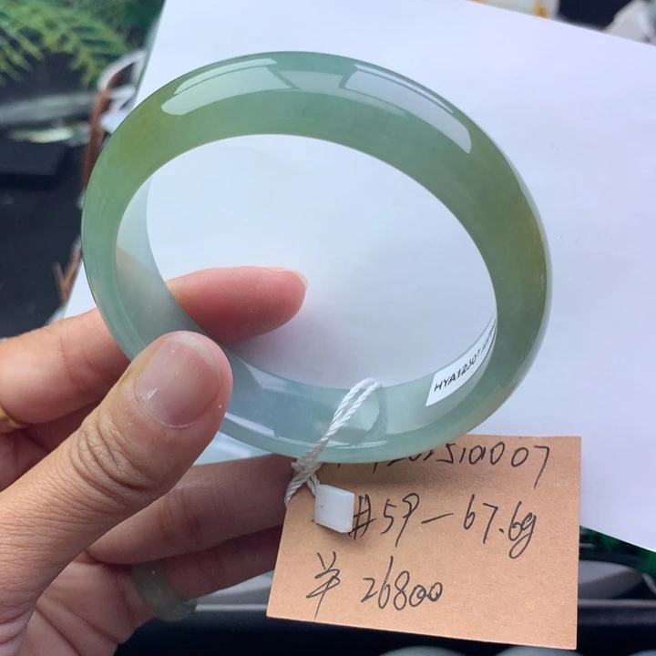 翡翠未镶嵌手镯天然翡翠手镯