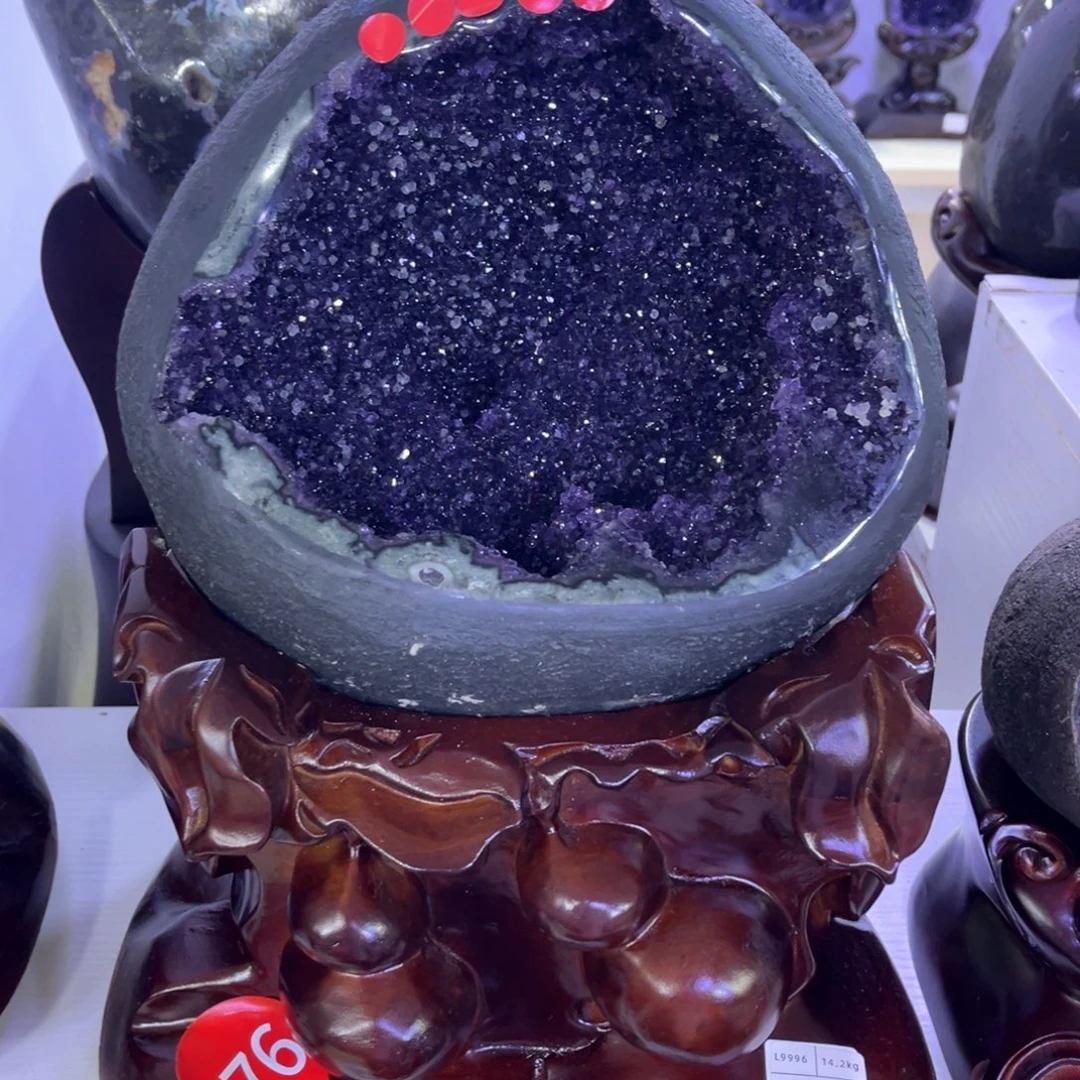 未镶嵌大型摆件（非配饰）紫晶晶
