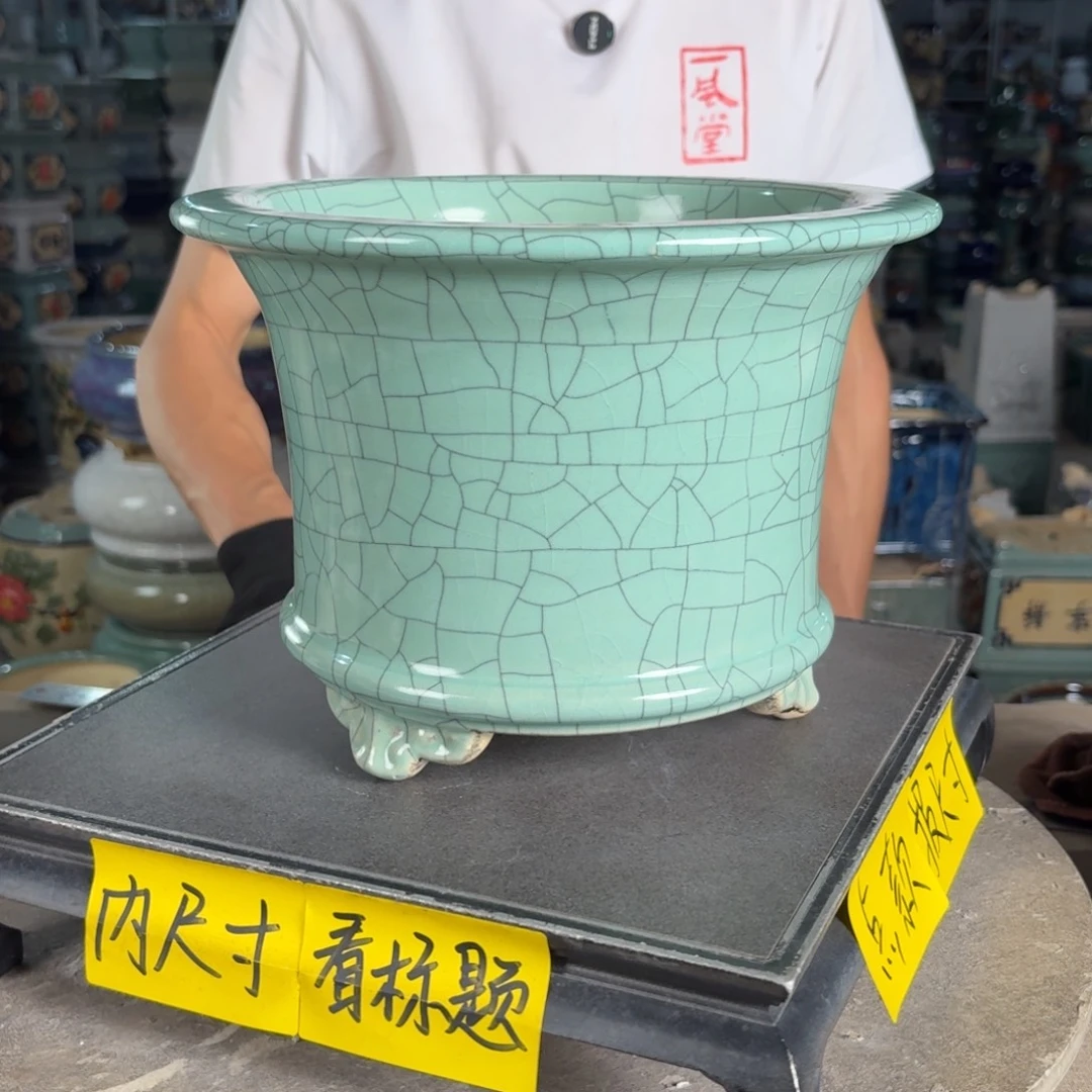 一风堂石湾花盆 内21*16