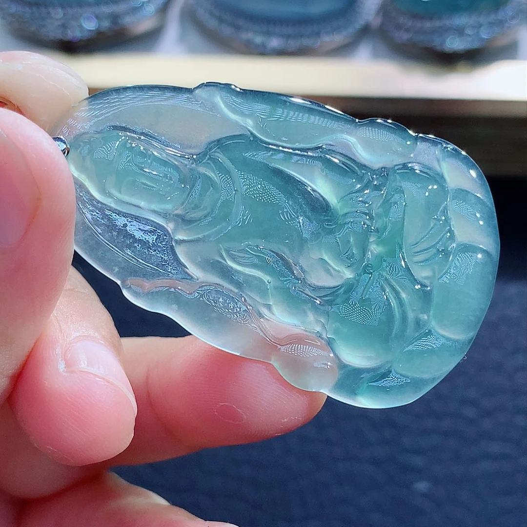 未镶嵌挂件翡翠翡翠