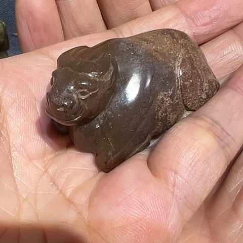 和田玉（糖玉）未镶嵌珠宝奇石杨*智