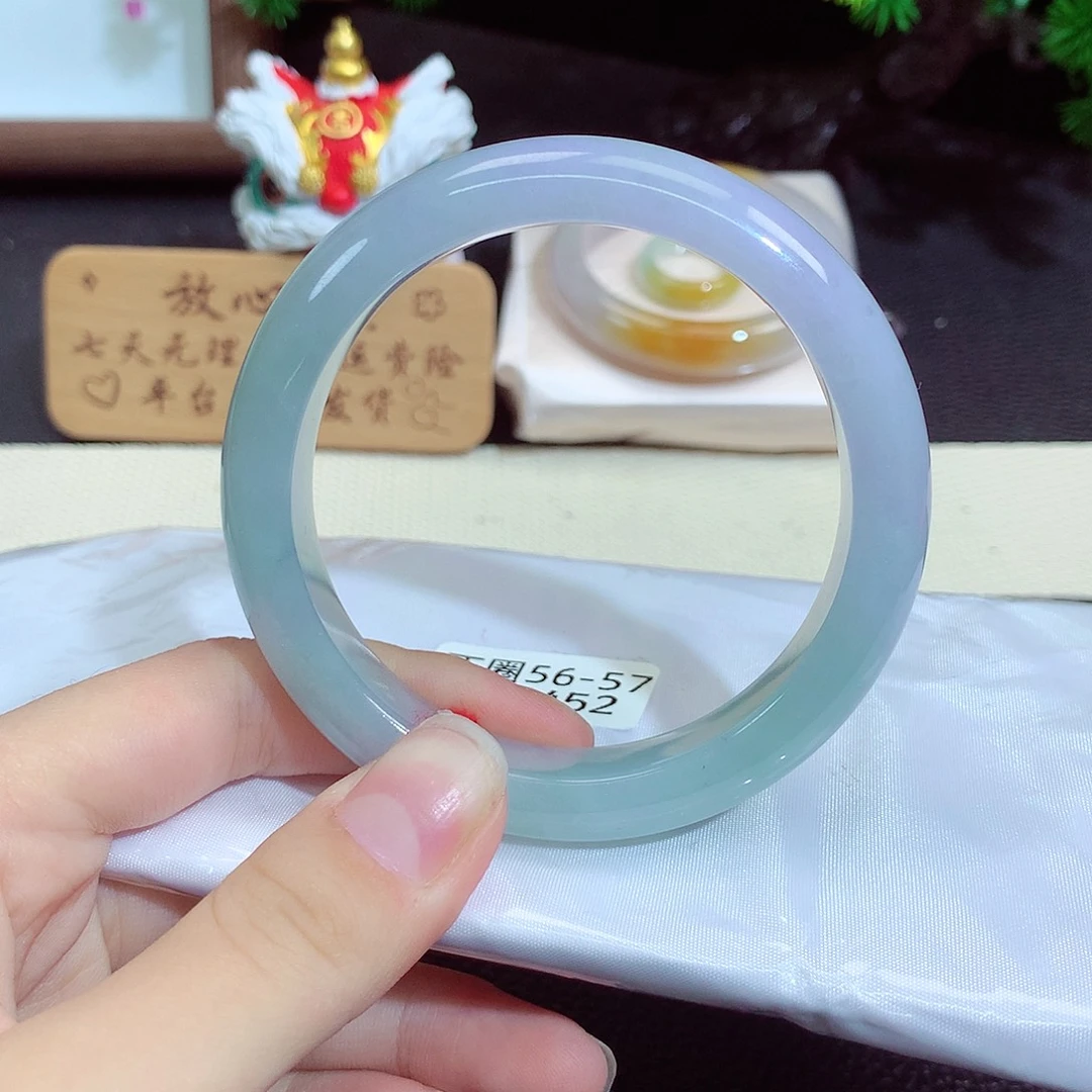 翡翠未镶嵌手镯452