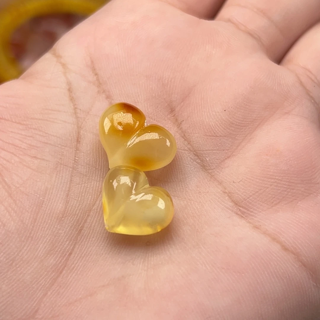 可***子琥珀未镶嵌吊坠(不含链)