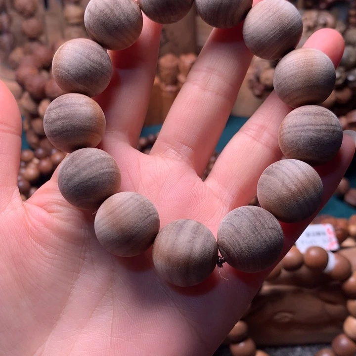 檀香木手串/手链老山檀香1.8素串