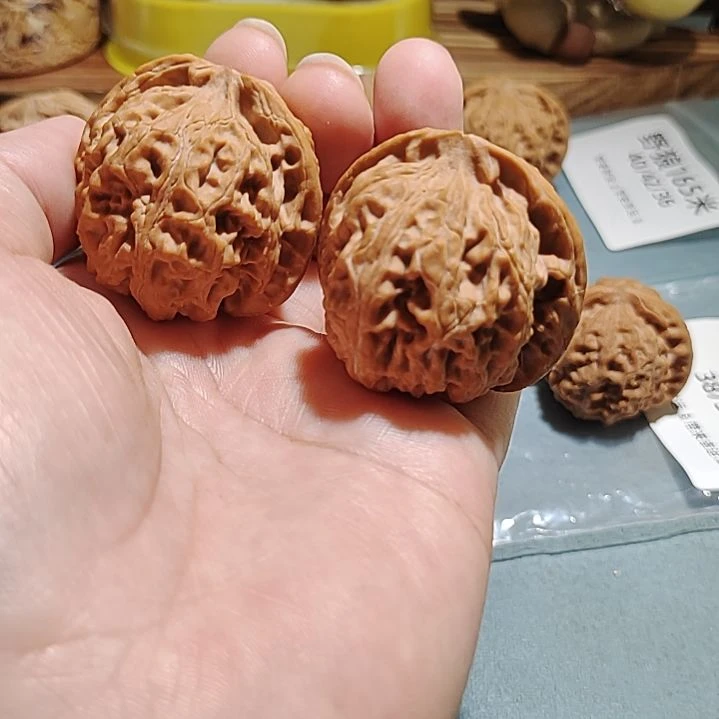 文玩核桃把件苹果圆40