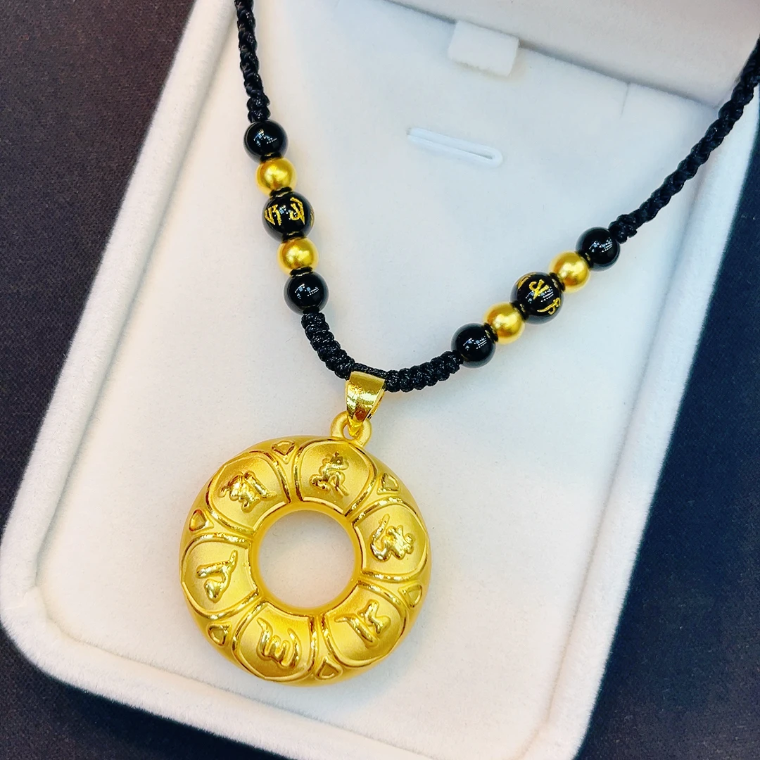 足金999（平安扣）投资金条攒黄金悦己送礼