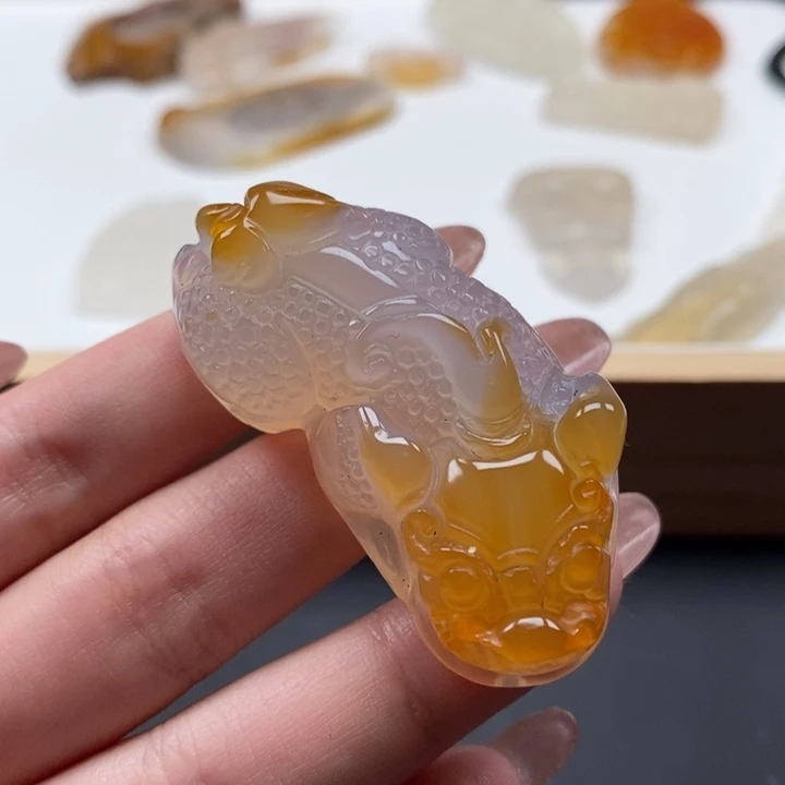 玛瑙/玉髓未镶嵌颈饰玛瑙