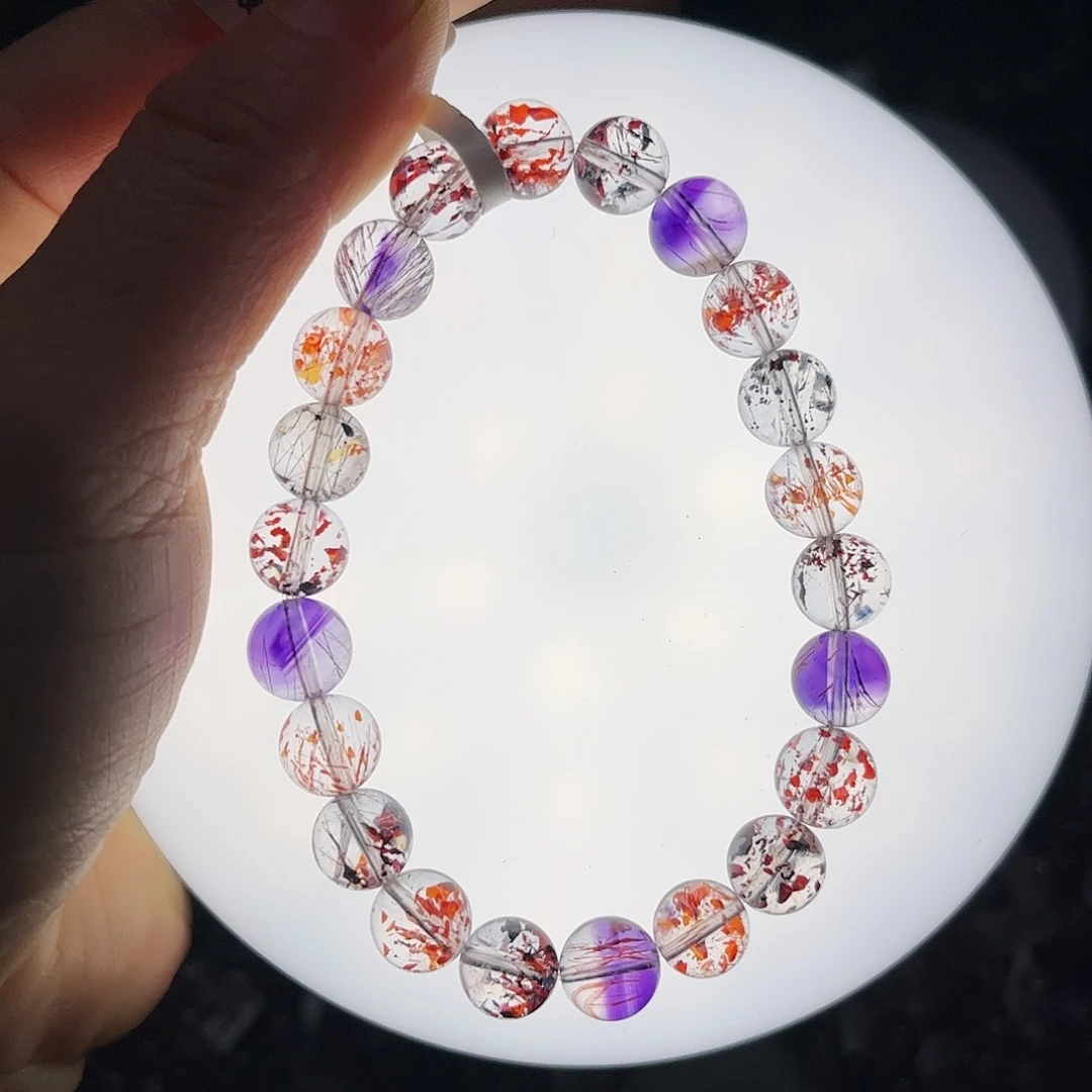 水晶手链未镶嵌天然水晶