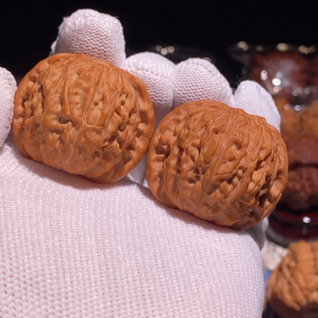 文玩核桃吊坠39球磨